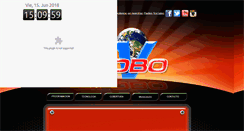 Desktop Screenshot of globotvhonduras.com